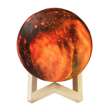 Load image into Gallery viewer, PROLUMIX MOON 3D Moon Lamp Night Light with Wooden Base, 16 LED Colors, Remote Control