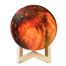 Load image into Gallery viewer, PROLUMIX MOON 3D Moon Lamp Night Light with Wooden Base, 16 LED Colors, Remote Control
