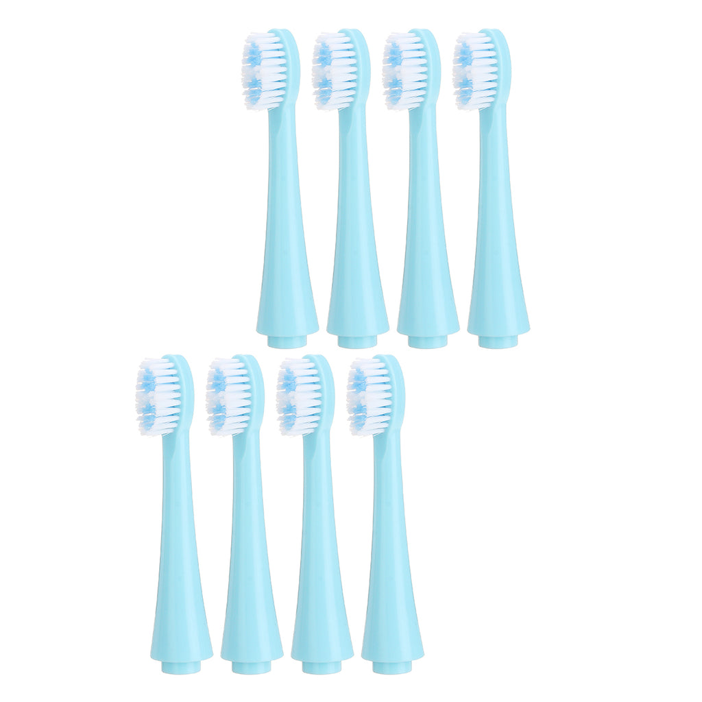 Ultrasonic Whitening Electric Toothbrush 8 Soft Brush Heads 6 Speed Waterproof Tooth Oral Care Brush Battery Electric Tooth Clean