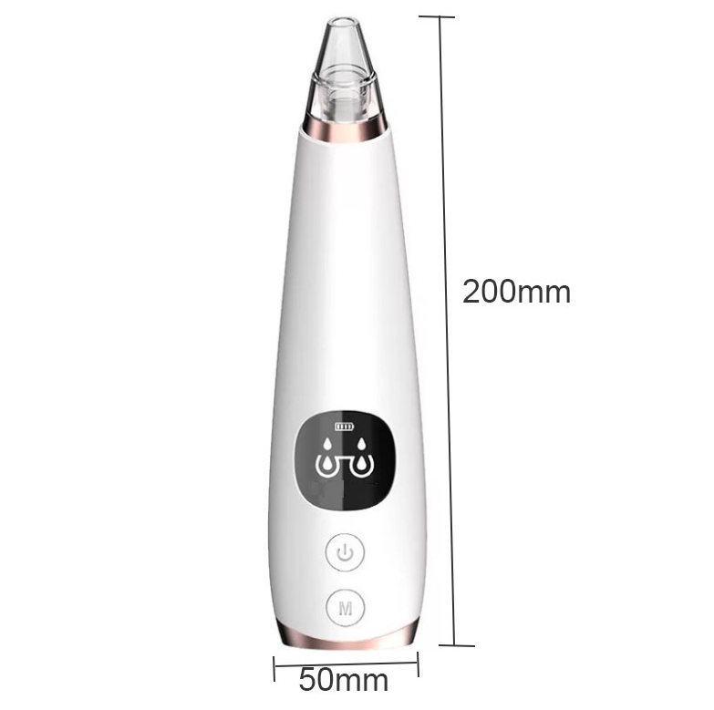 FaceIM™ Blackhead Remover Vacuum Electric Facial Pore Cleaner Acne Comedone 6 Suction Heads Extractor