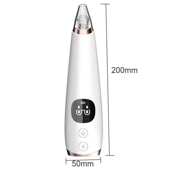 FaceIM™ Blackhead Remover Vacuum Electric Facial Pore Cleaner Acne Comedone 6 Suction Heads Extractor