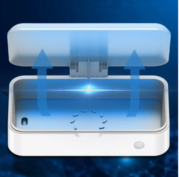 InfinyPure™ Multifunction UV Sterilizer Disinfection Box for Mask Toothbrush Mobile Phone Jewelery Keys