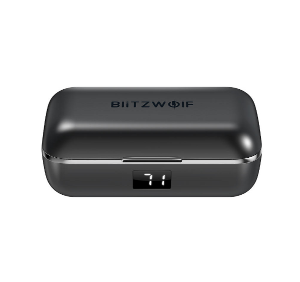 BlitzWolf BW-FYE6 TWS Wireless Bluetooth 5.0 Earphone Graphene Digital Display Touch Control Type-C Bilateral Call Headphone