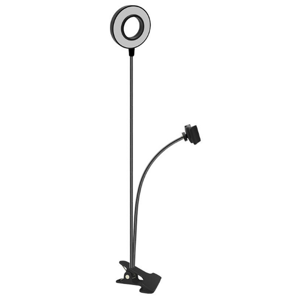 Universal Desktop Phone Holder with LED Light for iPhone