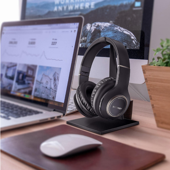 Blitzwolf BW-HP0 Wireless Bluetooth Headphone Portable Foldable Over-Ear Stereo Headset with Mic
