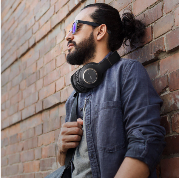 Blitzwolf BW-HP0 Wireless Bluetooth Headphone Portable Foldable Over-Ear Stereo Headset with Mic