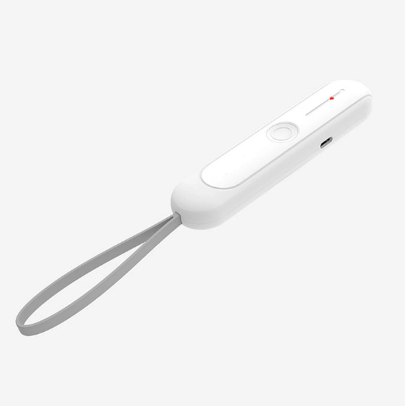 Handhelt UV light with hand string