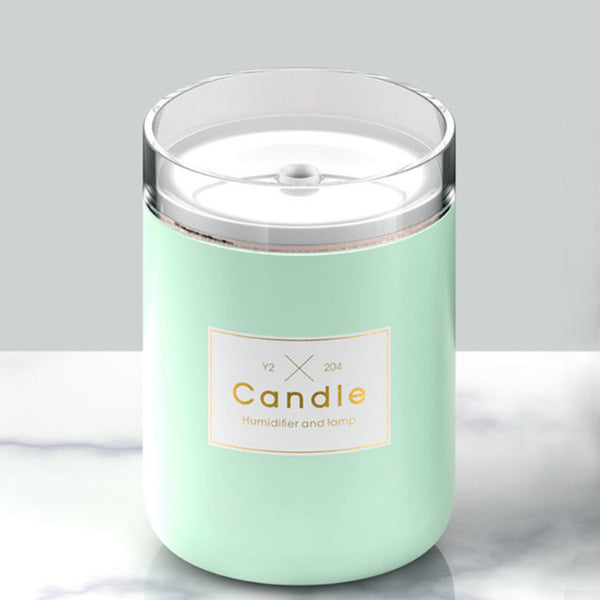 Green Ultrasonic Air Humidifier Candle
